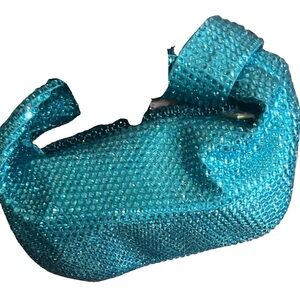 Rhinestone blue bag